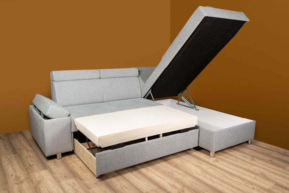 NORA rohová sedací souprava - pravá