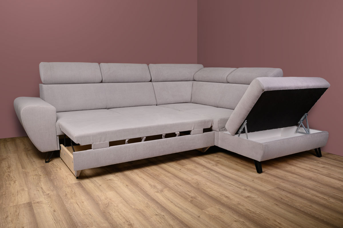 MONA rohová sedací souprava - pravá