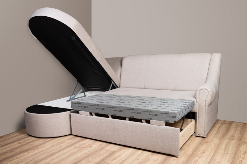 RÓZA rohová sedací souprava - levá